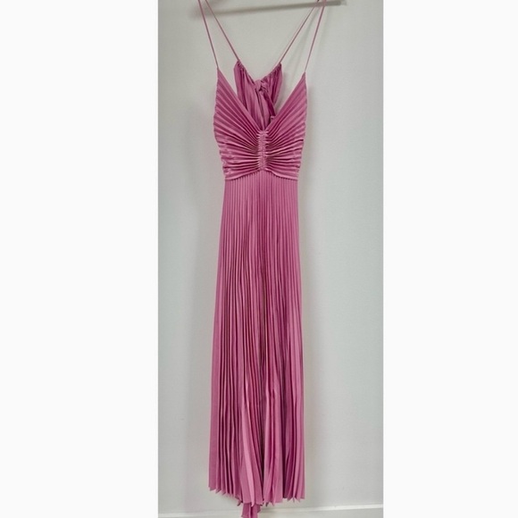 ALC Aries/Gemini Dress in Pink. - Picture 7 of 10